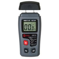 Medienos drėgmės tikrinimo drėgmės matuoklis 4 režimų nešiojamasis higrometro kaiščio tipo medienos drėgmės matuoklis with 9V Battery pilka
