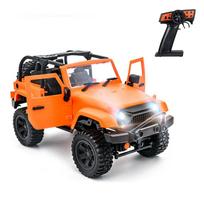 F2 RC Car 1/14 mastelio nuotolinio valdymo sunkvežimis kabrioletas 4WD 2,4 GHz visureigiai RC sunkvežimiai 30 km/h aukščio Convertible oranžinė