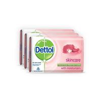 Dettol muilas, vertės pakuotė, odos priežiūra - (3 vienetai X 125 g) Skin care, 3 x 125G