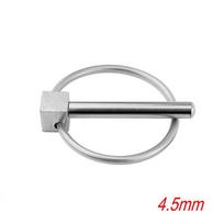 316 nerūdijančio plieno fiksavimo kaištis - Saugos žiedas fiksavimo kaištis (4,5 mm), 1/2 vnt. Traktoriams, Valtims ir Priekaboms 1pcs