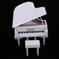 Modelio surinkimas Muzikinis modeliavimas Kūrybinė muzikinė dėžutė Didysis pianinas dekoravimui Gimtadienis balta