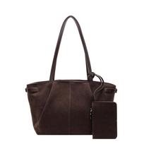 Commuter Tote Bag Women's Vintage Handbag Shoulder Bag kava