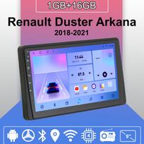Android Carplay Automobilinis Radijas Renault Duster Arkana 2018-2021 Multimedijos Grotuvas Pagrindinis Įrenginys Stereo GPS Navigacija BT WIFI 2+32GB 1+16GB