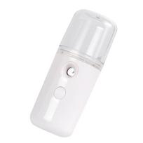 Automobilinis oro drėkintuvas 30 ml Mini nano veido purškiklis USB purkštukas valytuvas Aromaterapinis eterinių aliejų difuzorius vandens papildymas balta