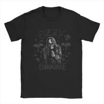 Vyriški marškinėliai Ozzy Osbourne Kryžius Skraidantis Naujoviškas Grynos Medvilnės Marškinėlis Trumpomis Rankovėmis Marškinėlis Apvalia Apykakle Drabužiai 4XL 5XL 6XL S juoda