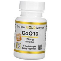 Koenzimas Q10, CoQ10 100, California Gold Nutrition (70427001) 30vcaps
