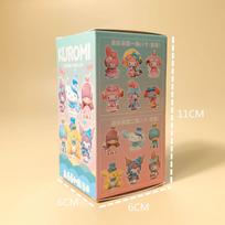 Nauja Sanrio aklųjų dėžutė Kawaii Kuromi Cinnamoroll My Melody figūrėlės Lėlės Aklas maišelis Žaislas Gerbėjams Dovana