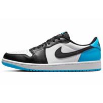 Air Jordan 1 Retro Low OG UNC Unisex sportbačiai Balti Tamsiai melsvi Juodi CZ0790-104 45.5