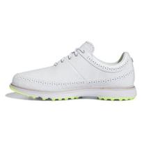 adidas MC80 Be smaigalių Golfo Batai Balti Unisex Sportbačiai Debesies Baltumo Matinis Sidabro Spalvos Skaidri Citrina ID4748 44