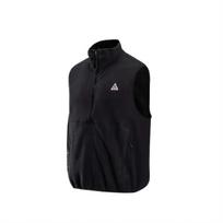 Nike SS25 Šilta Laisvalaikio Minkšta Patogi Liemenė Vyriška liemenė Juoda Anglies Juoda Kalnų Balta HJ2469-010 L