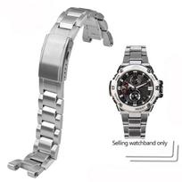 Nerūdijančio plieno laikrodžio apyrankė Casio Steel Heart GST serijai GST-B100/410/W100/S110 GST-210 GST-W300 Laikrodžio grandinėlės dirželis Apyrankė 26mm sidabras