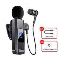 Bluetooth 5.5 Collar-clip Headphones Wireless Earbuds With Microphone HD Calling Noise Canceling Earphones Sports hifi Headset