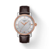 Tissot Leather Strap silver Dial Men's Fashion Watch T097.410.26.038.00 sidabras