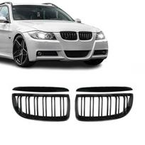 Performance priekinės grotelės skirtos BMW E90 / E91 (05-08), dvigubos blizgios