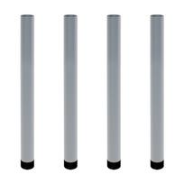 Pakylų kojos reguliuojamos 60-100 cm komplektas ( 4 vnt )