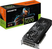 "Gigabyte GeForce RTX 5070 WINDFORCE OC SFF 12G" vaizdo plokštė - 12GB GDDR7, 192 bitų, PCI-E 5.0, 2542 MHz branduolio taktinis dažnis, 3 x DP 2.1a, 1 x HDMI 2.1b, NVIDIA DLSS 4, GV-N5070WF3OC-12GD