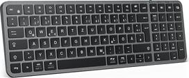 "iClever" "Bluetooth" klaviatūra "Mac", belaidė kelių įrenginių klaviatūra su paprastu perjungimu iki 3 įrenginių - skirta "PC", "Windows", "Mac", "Chrome OS", "Android", "iPad OS", vokiškas QWERTZ išdėstymas