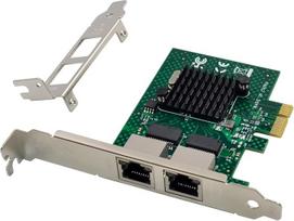 Dviejų prievadų PCIe Gigabit Ethernet serverio adapteris su NetXtreme mikroschemų rinkiniu BCM5720-2P PCI Express 1000M tinklo LAN kortelė, skirta Windows Sever Linux Ubuntu VMware