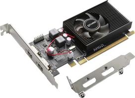QTHREE Radeon HD 6570 1GB DDR3 2X HDMI vaizdo plokštė, žemo profilio, PCI-Express 2.0 x16, kompiuterio GPU, vaizdo plokštė kompiuteriui