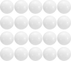 QUARKZMAN 20 Stück POM Lagerkugeln 25.4mm Solide Kunststoff Lagerkugeln Präzisions POM Kugeln