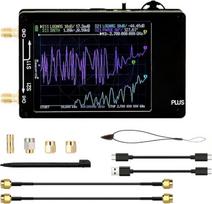 Vector Netzwerkanalysator, 50 kHz - 2,7 GHz für NanoVNA mit 2,8 Zoll Touchscreen und 1000 mAh Akku für Antennen-HF-Messung (ohne Karte)