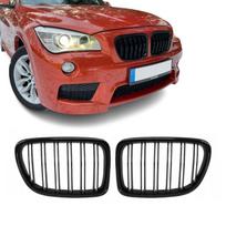 Performance priekinės grotelės, dvigubos, blizgios, skirtos BMW E84 X1 (09-15)