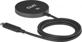 MOBILE CHARGER QI2 MAGSAFE/25W BLACK CAC-3027 CLUB3D CAC-3027 | 8719214473709