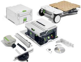 Išilginio pjovimo staklės Festool CSC SYS 50 EBI-Basic-Set; 2x 18 V; (be akumuliatoriaus ir pakrovėjo)