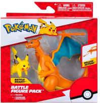 Pokémon - figūrėlių rinkinys 2 vnt. PK Charizard ir Pikachu (PKW3459)