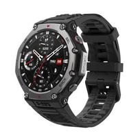 Amazfit T-Rex 3 3.81 cm (1.5") AMOLED Digital Touchscreen, 480 x 480 pixels, Black, Wi-Fi, GPS (satellite)