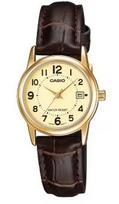 CASIO COLLECTION modelis Feminine DATE LEATHER - GOLD
