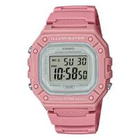 CASIO TIMELESS COLLECTION modelis SPORT ILLUMINATOR WR 50, ALARM, CHRONOGRAPH - PINK - COLORED SERIE