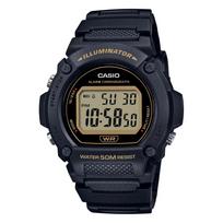 CASIO TIMELESS COLLECTION modelis SPORT - ILLUMINATOR WR 50M, ALARM, CHRONOGRAPH - BLACK