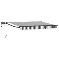 Rankinė ištraukiama markizė su LED 3 x 2,5 m