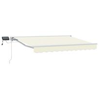 Rankinis markizės rėmas su LED Kreminė 2,5 x 2 m