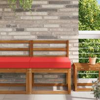 Lauko sofa pagalvėlė Raudona 60 x 60 x 8 cm Poliesteris