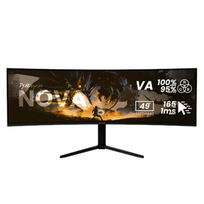 Arozzi Nova | 49 " | VA | 32:9 | 165 Hz | 4 ms | 5120 x 1440 pixels | 350 cd/m² | HDMI ports quantity 2 | Black | AZ-NO-49TUW165-BK
