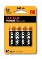 Kodak XTRALIFE alkaline AA battery (4 pack)