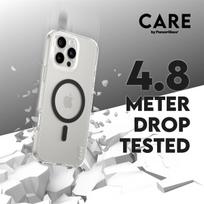 CARE Flagship case with Black MagSafe iPhone 16 Pro Max, Transparent