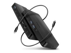 AXAGON USB4 40Gbps DUAL 4K DISPLAY 12in1 Dock | HMC-U4