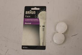 Braun SE80 antgalių rinkinys veido valymo šepetėliui, pažeista pakuotė