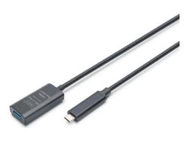 Digitus | Active USB 3.2 Gen2 10G extension cable | DA-73113 | USB-C to USB-A