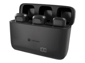 Natec | Hopper Lavier Mobile Microphone USB-C, 2 pcs | Black | Noise reduction