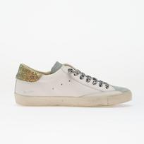 Philippe Model Prsx Low Woman Veau Glitter/ Blanc Azul - Dydis 38 (PRLDVG07 Laisvalaikio batai)