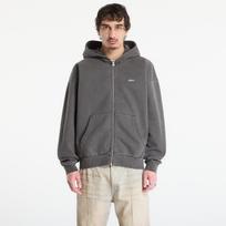 OBEY Lowercase Pigment Zip Hood Pigment Digital Black - Dydis L (112460019-DIB Džemperiai)