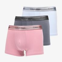 Bokserki Calvin Klein Trunk 3-Pack Pink - Dydis M (LV00NB4575 4XM Šortai)