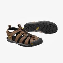 KEEN Clearwater Cnx Leather Dark Earth/ Black - Dydis 42.5 (KEN1201079401 Laisvalaikio batai)