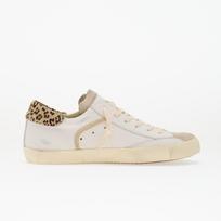 Philippe Model Prsx Low Woman Veau Leo/ Blanc Mud - Dydis 38 (PRLDVL14 Laisvalaikio batai)