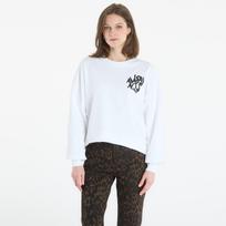 AllSaints Orlando Lila Sweat Ashen White - Dydis M (W188JD Ashen White Džemperiai)