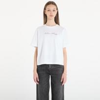Calvin Klein Jeans Ss Graphic Boxy Tee White - Dydis M (LV047F820G YAF Marškinėliai)